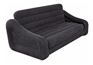 Poltrona Sofá Cama Colchão Inflável Intex Casal #68566