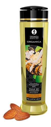 Aceite Para Masajes  240ml Fragancia Almendras Shunga