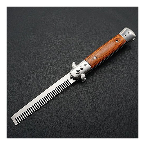 Le Fu Li Peine De Pelo Plegable De Bolsillo Para Barba, Bigo