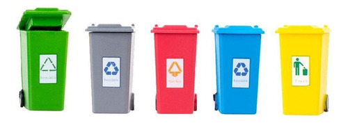 Ds Suministros De Oficina Mini Bote De Reciclaje De 1: 100