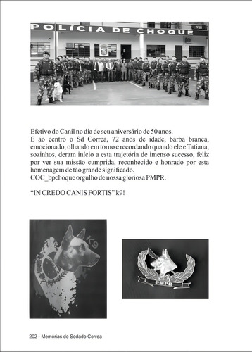Livro Soldado Correa, Primeira Tropa De Elite Do Brasil