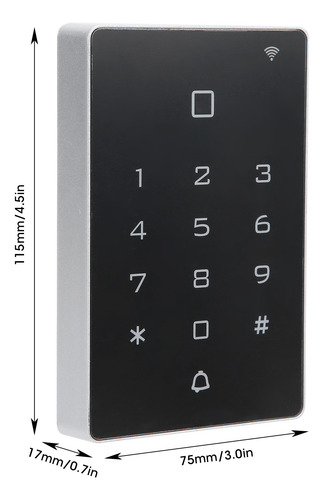Tarjeta Wifi Remota De 13.56 Mhz Con Control De Acceso De En