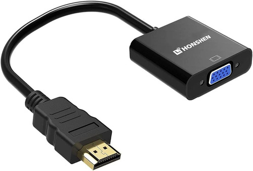 Hdmi A Vga 1080p Hdmi Macho A Vga Hembra Cable Adaptador Con