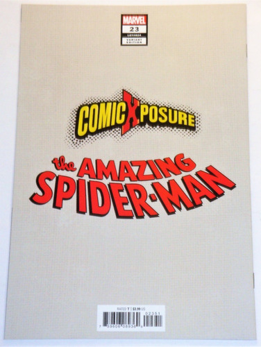 Amazing Spiderman #23- Variante Virgen Black Cat- Venomized (Usado)