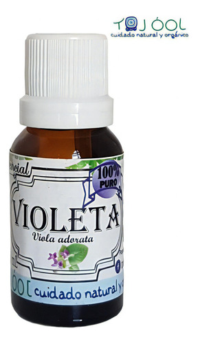 Difusor de óleo essencial de violeta orgânico natural 100% puro
