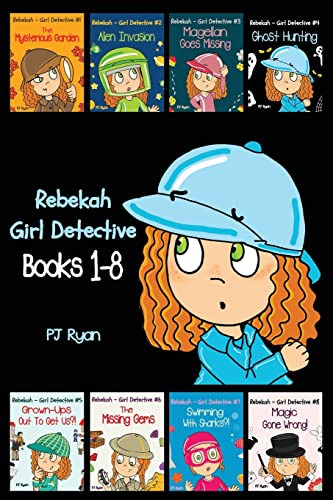 Book : Rebekah - Girl Detective Books 1-8 Fun Short Story..