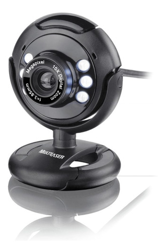 Multilaser Webcam Night Vision 16.0 Megapixel Wc045