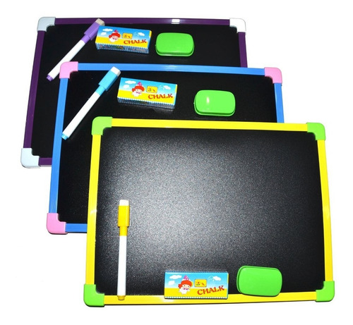 Pizarra Reversible Magnetica Y Tiza Marco Celeste