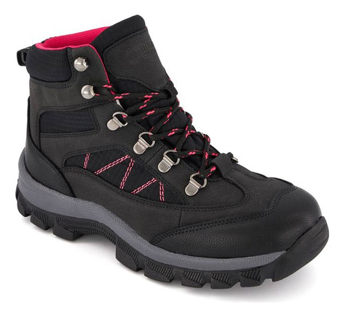 Bota Moda X65281pr Antideslizante Horma Comun Flat Rayas