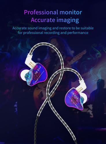 Auriculares Intraurales Yinyoo Kbear Storm Para Cantantes Dr