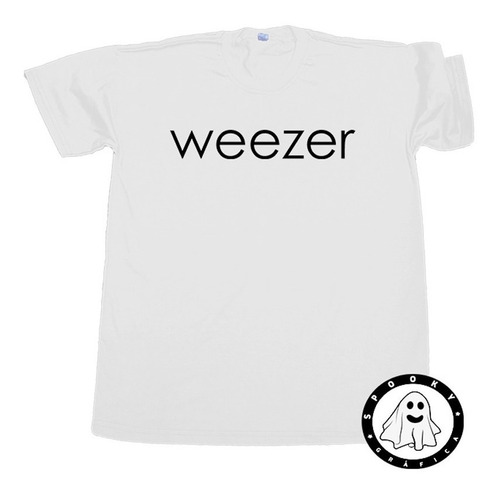 Remera Weezer Logo Unisex Algodón Rock Pop Alternativo