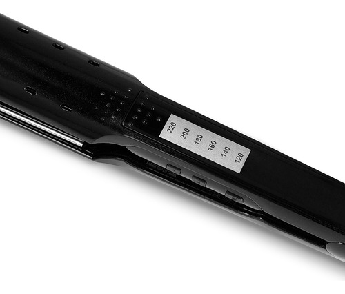 Planchita De Pelo Nano Titanium Visor Digital Negra Negro