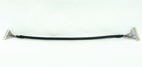 Cabo Lvds De 30pinos 2ch 8bit Para Placas & Telas Lcd / Novo
