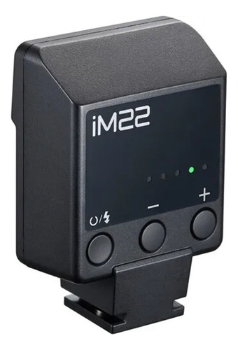 Mini Flash Godox Speedlite Im22 Preto Para Câmeras Dslr