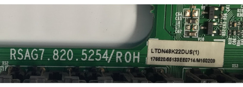 Main Hisense Original Ltdn48k22dus Rsag7.820.5254/roh 48k20d (Usado)