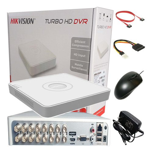 Dvr De 16 Canales Turbo Hd Hikvision 1080p Lite