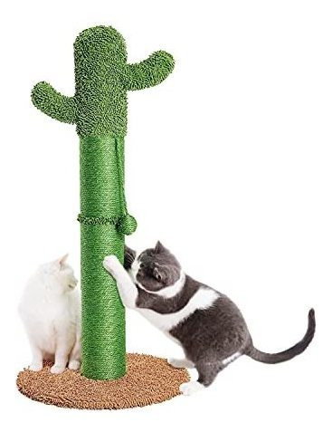 Catinsider - Poste Rascador Para Gatos De Cactus De 34 Pulga