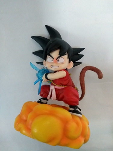  Figura Dragón Ball Goku Con La Nube Voladora Kameha + Env