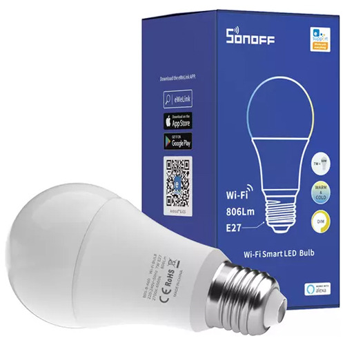 Lámpara Led 9w  Blanca Wifi Sonoff