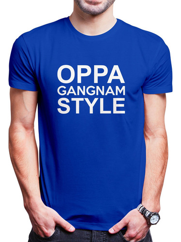 Polo Varon Oppa Gangnam Style Text (d1015 Boleto.store)