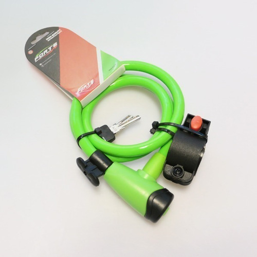 Imagen 2 de 4 de Linga Seguridad Moto Bici 1mt Con Soporte Practica Segura Am