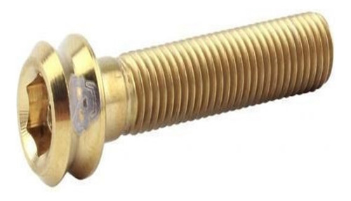 2 Tornillos De Titanio Para Columna De Bicicleta M6x35mm