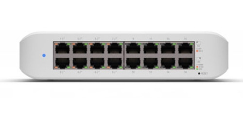 Imagen 3 de 3 de Switch Ubiquiti Unifi De 16 Puertos Gigabit 8 Poe+ Admin L2
