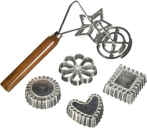 Set De Moldes Sellos Para Rosetas Y Galletas Buñuelo