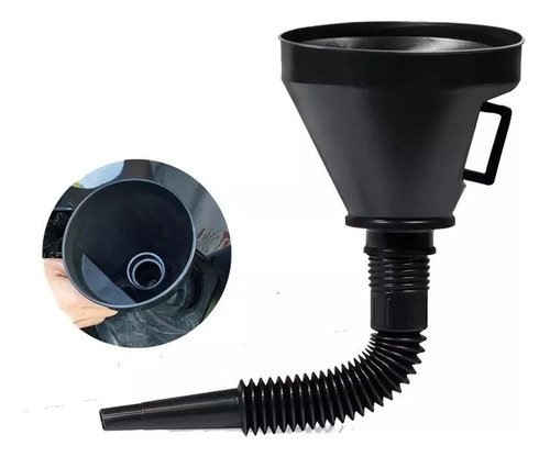 Embudo Flexible Cn Filtro Multiuso Aceite Parafina Combustib