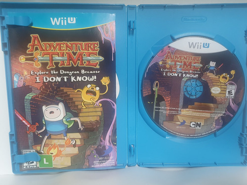Adventure Time Explore The Dungeon Because Nintendo Wii U (Reacondicionado)