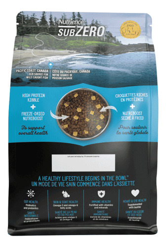 Alimento Gato Nutrience Subzero Canadian Pacific 1,8 Kg