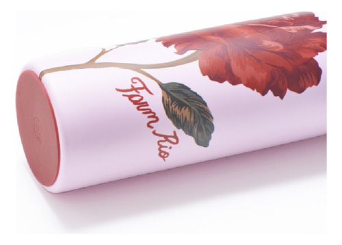 Garrafa Do Plástico Farm Que Sede Rosalia Rosa 750ml Com Capacidade De 750ml Flor - Rosa