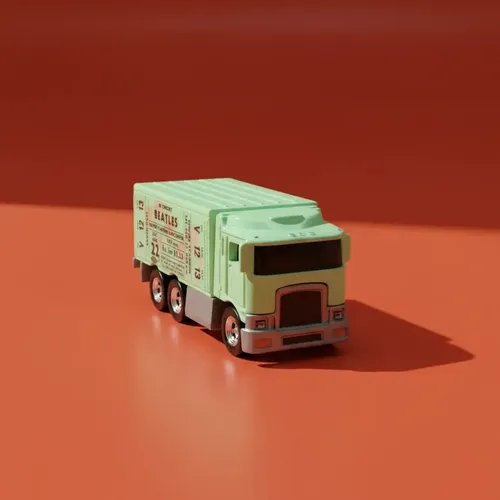 Hot Wheels Premium - The Beatles - Hiway Hauler - Lacrado