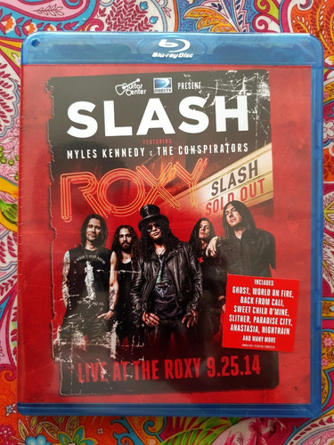 Slash: Live At The Roxy 2014 / Br Vd (Usado)