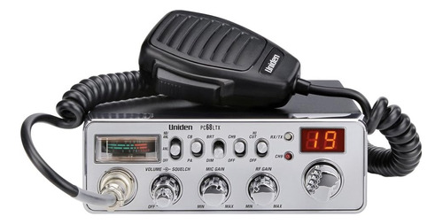 Uniden Pc68ltx Radio Cb De 40 Canales Con Interruptor Pa/cb,