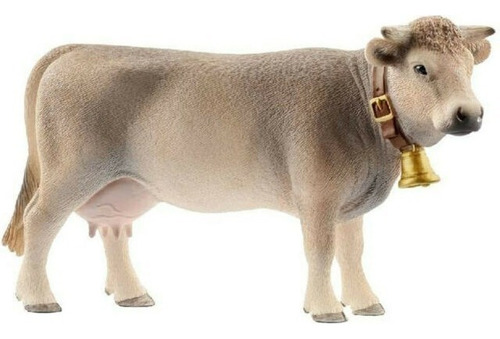Miniatura realista Schleich 13874 - Vaca marrón suiza