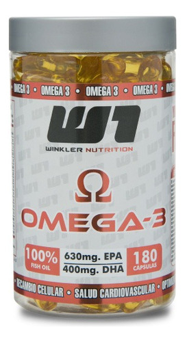 Omega 3 Ultrapuro 180caps Fabricado En Alemania Envío Gratis