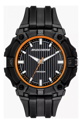 Reloj Para Hombre Skechers Mayfield Sr5205 Negro