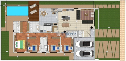 Imagem 3 de 13 de Casa À Venda, 234 M² Por R$ 1.600.000,00 - Urbanova - São José Dos Campos/sp - Ca2378