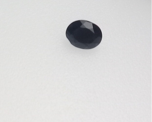 Turmalina 1.035 Cts Oval Natural 7x5 Mm Negra Preciosa