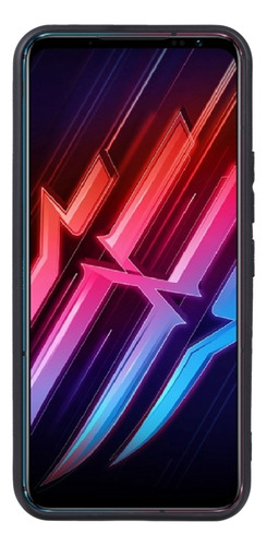 Funda De Tpu Negra Esmerilada Para Zte Nubia Red Magic 6r