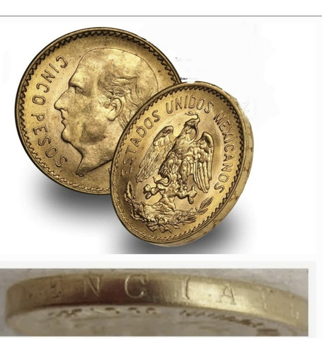 Coleccion Medalla Souvenir Juguete De Lujo Cinc0 Pes0s 0r0