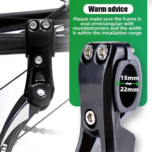 Soporte Ajustable Para Bicicleta De Aluminio De 24 A 29 Cm