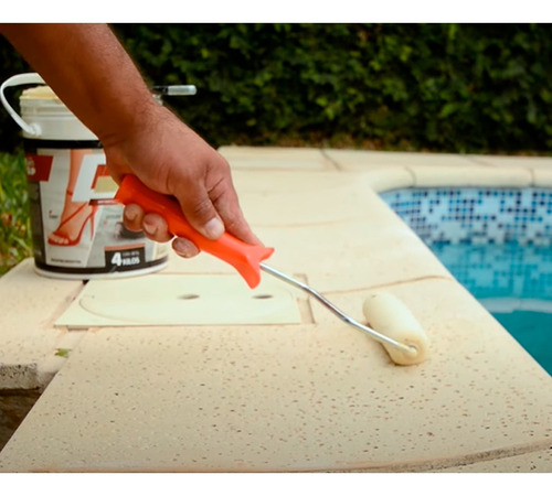 Pintura Para Restaurar Atermicos Piscinas Blanco 80m2 P/mano