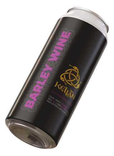 Barley Wine Kellan Inglés Pack 6 Cer Artesanal Premium 473ml