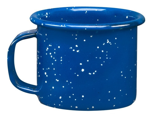 Juego De Taza Mezcalera De Peltre, 6 Piezas Azul