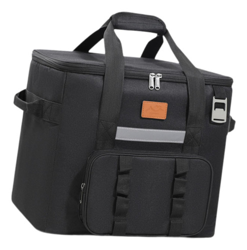 Caja De Almuerzo De Bolsa Más Fresca, Recipiente De Negro