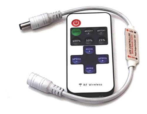 Controlador Led Rf Remoto Mini Inalambrico Control Neon Led