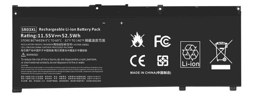 Bateria Sr03xl  Para Hp Pavilion 15-cx0000 Envy X360 15-cn00