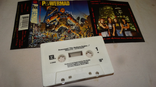 Powermad - The Madness Begins... (reprise Records) (tape:ex 